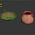Copper Household Items With Handles Including Pan And Pot For Daily Use