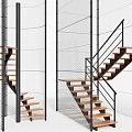 Modern Stairs 3d model