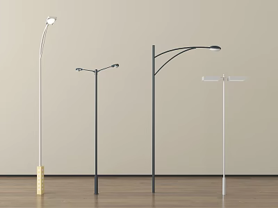 Modern Outdoor Lights With Various Designs And Color Options For Exterior Use 3d model