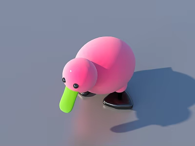 Cartoon toy animal doll 3d model Cartoon toy animal doll 3d model