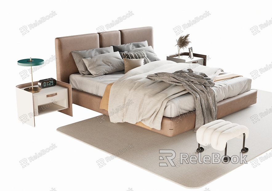 Double bed model