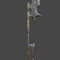 Fantasy Design Axe 3d model