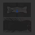 Artistic Distressed Background Wall With Brick Accent Lighting And Graffiti Design