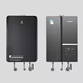 Black V And Philips Water Heaters With Control Panels And Display Screens