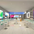 China Telecom Apple Digital Store Modern Storefront With Electronics Products