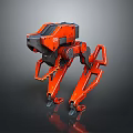 Robot Assistant Small Robot Butler Robot Butler Figure Game Figure 3d model