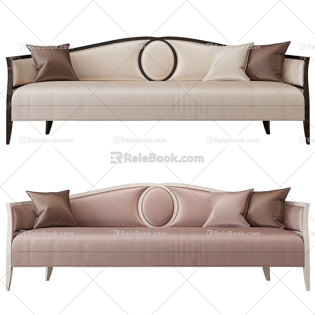 Jane Europe Multiplayer Sofa Sofa 3d model