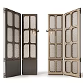 CCD hotel screen partition combination 3d model