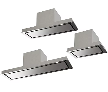 Minimal range hood range hood electrical appliances kitchenware appliances 3d model