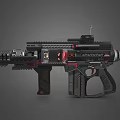 Science and technology sense weapon rifle gun game weapon game equipment 3d model