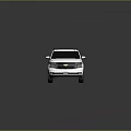White Chevrolet SUV With Roof Rack And Sleek Spacious Body Design