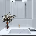 Bright Light Luxury Living And Dining Room Interior Design With Comfortable Sofas And Gorgeous Chandelier