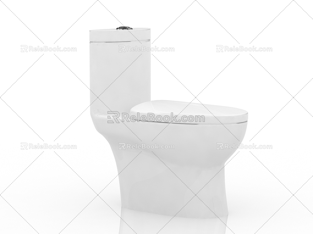 Modern Toilet Toilet 3d model