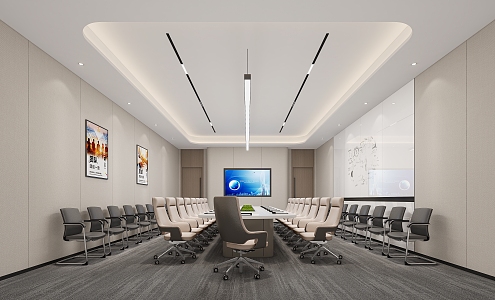 Conference Room 3d model