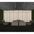 Modern Rest Area Company Rest Area 3d model