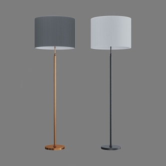 Simple Light Luxury Floor Lamp 3d model