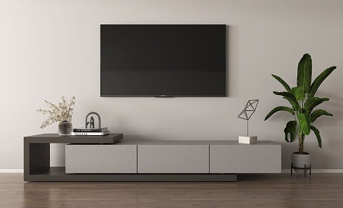 Modern TV Cabinet LCD TV Floor Cabinet 3d model