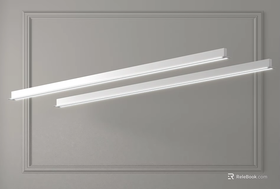Unique shaped Pendant Light featuring Modern Linear Design And Metal Material For Indoor Lighting Decoration 3d model 