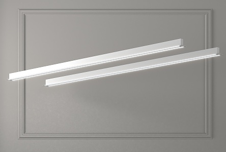 Balcony strip light 3d model