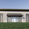 Modern Sales Office Building Simple Sales Department Club 3d model