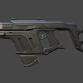 Weapon submachine gun 3d model