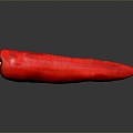 Pepper Green Pepper Cherry Pepper Pepper Conical Pepper Cluster Pepper Long Pepper Life Supplies 3d model