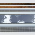 Various Material Strips With Wooden Metal And Marble Textures For Interior Design