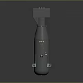 Black Underwater Submersible Vehicle With Control Panel And Metal Support Brackets