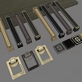Modern Metal Cabinet Handles With Sleek Design And Various Color Options For Drawers