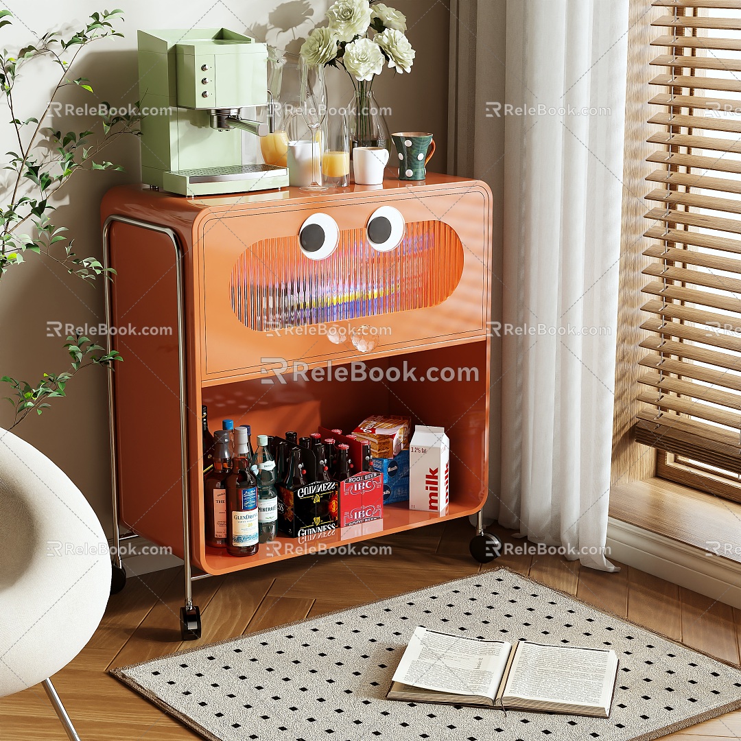 Sideboard Snack Cabinet 3d model