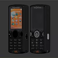 Vintage Sony Ericsson Feature Phones With Physical Keyboards And Color Display Screens