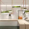 Contemporary Exhibition Hall Interior Featuring Glass Frame Structures Display Platform And Art Exhibits