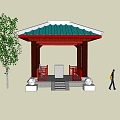 Pavilion 3d model