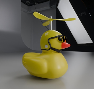 Turbo Duck 3d model