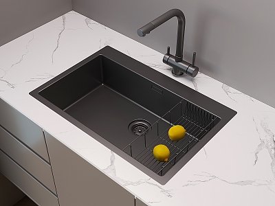 Built-in sink stainless steel sink dishwashing basin faucet drain basket model