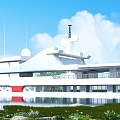 Modern Yacht 3d model