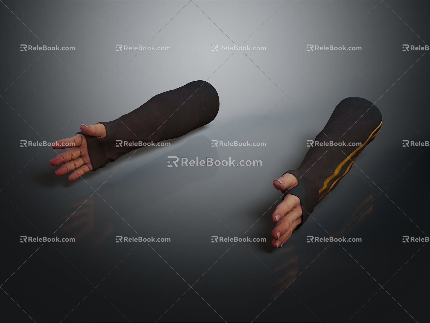 hand gesture arm arm human organ human arm human left and right hand 3d model