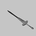 Clarent Sword 3d model