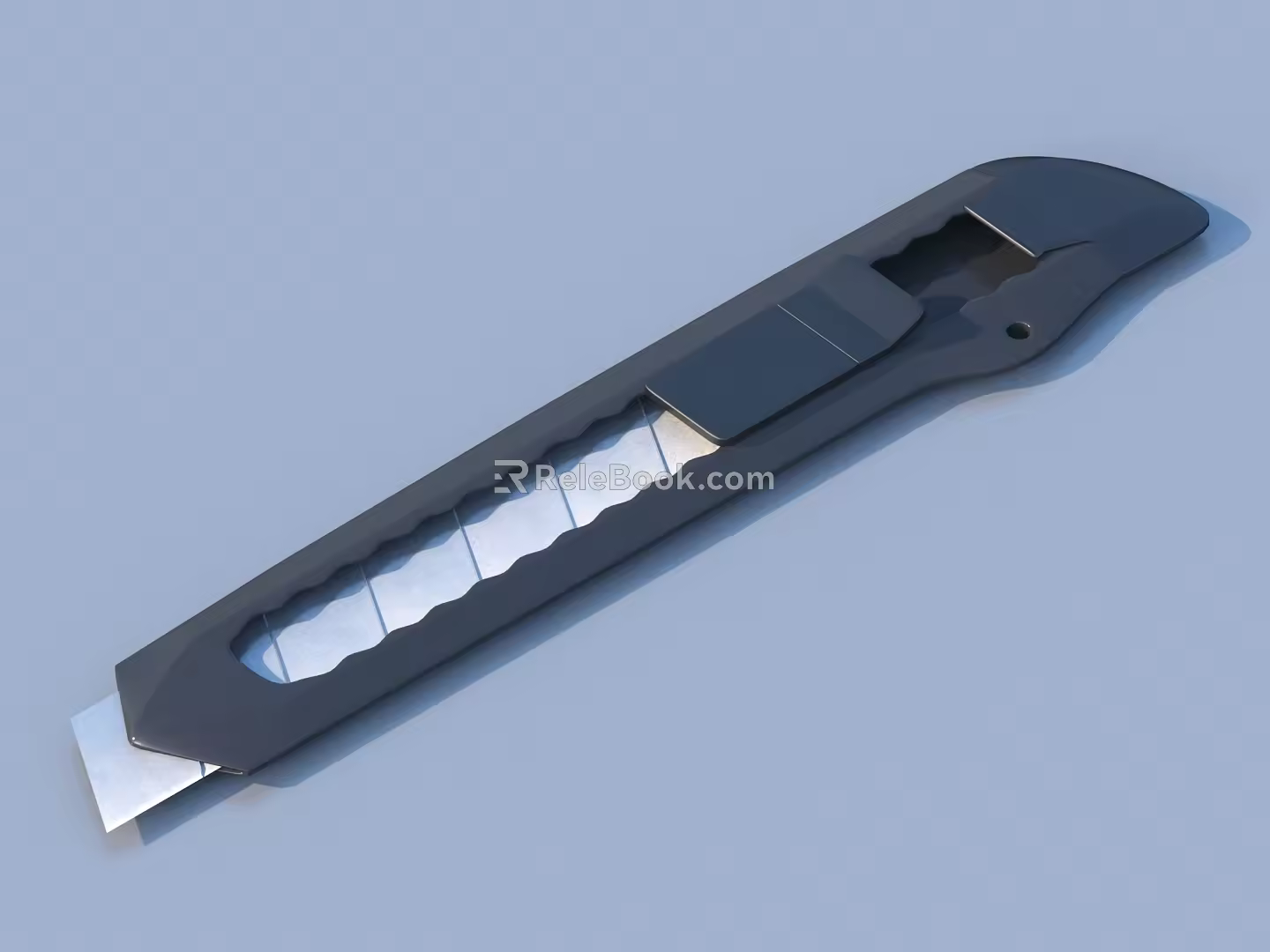knife utility knife 3d model