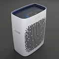 CUCKOO White Air Purifier With Blue Light Modern Design Home Daily Electrical Appliance