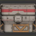 Sci-fi Capsule Space Capsule Hibernation Capsule Freezing Capsule Rest Capsule Rest Capsule 3d model