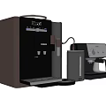 Elegant Modern Household Appliances Featuring Automatic Coffee Machine And Stainless Steel Finish