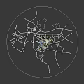 Aerial Planning of Urban High Rise Buildings with Green Spaces and Water Pool