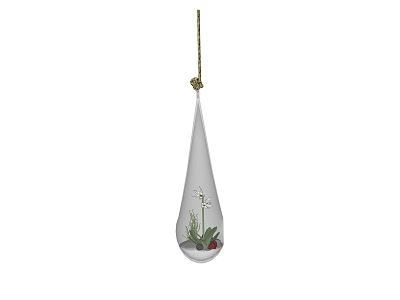 Modern hanging basket hanging plant green plant hanging basket potted plant model