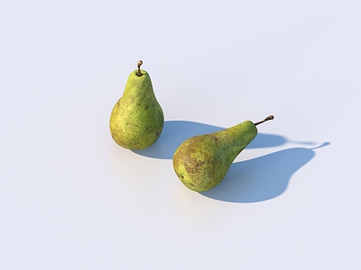 Pear Fruit Avocado Duck Pear Fragrant Pear model