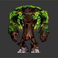 Elf Tree Demon Tree Monster Tree Man Tree Elf Monster Alien Monster 3d model
