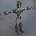 Robot AI Intelligent Robot Artificial Intelligent Robot Future Low Face Number Low Model Simple Model Game Sub-era Film and Television Level Super Realism 3d model