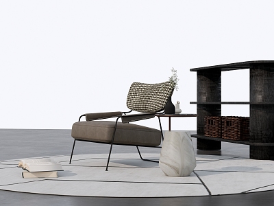 Italian leisure area stool combination model