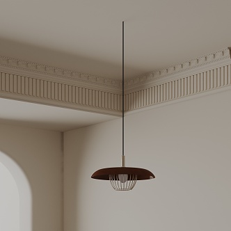 Modern chandelier 3d model