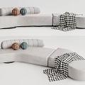 Modern Multiplayer Sofa 3d model